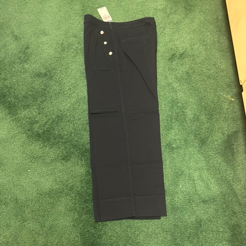 Ladies Ralph Lauren Sailor Style Wide Leg Pants Size 8 NWT